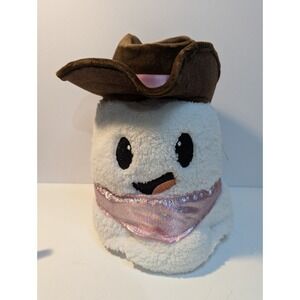 Ghost Halloween Cowgirl 10.5" Halloween Plush Cowboy‎ Hat Bandana Trending